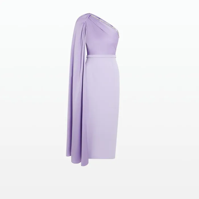 Safiyaa Circe Verbena Midi Dress Women Dresses
