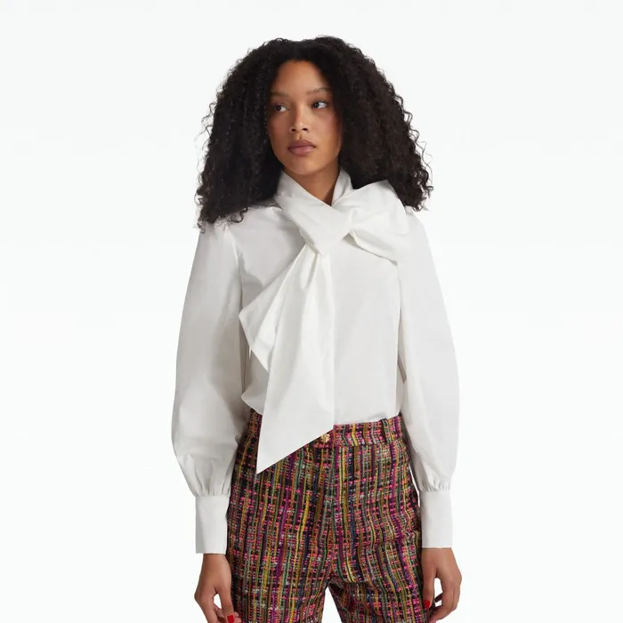 Safiyaa Dayna Ivory Top Women Tops