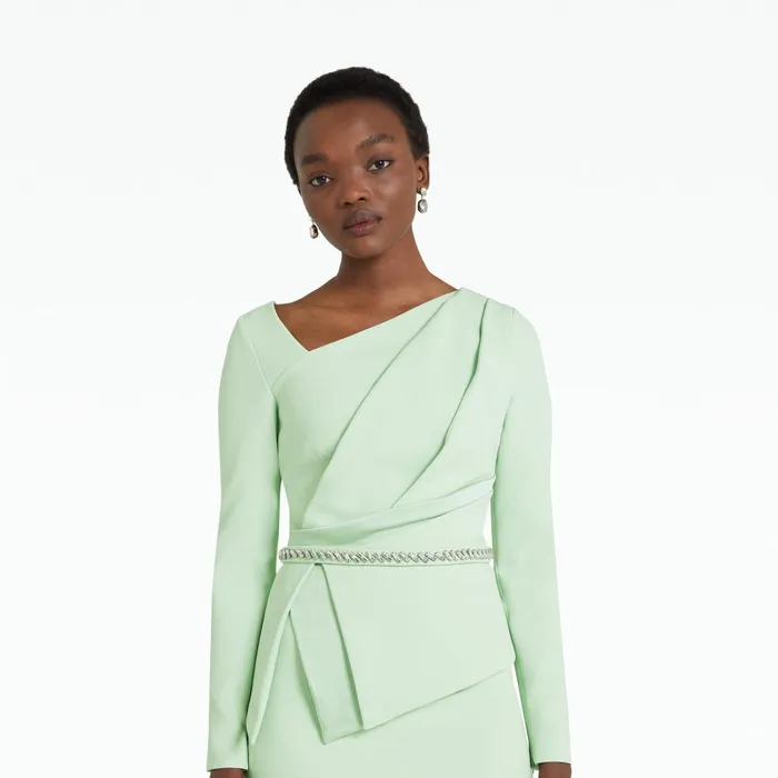 Safiyaa Farran Aloe Top Women Tops