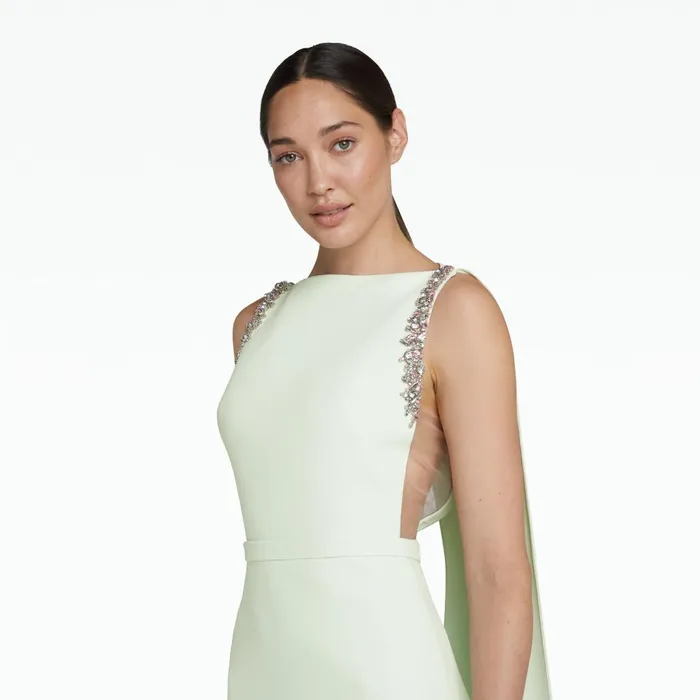 Safiyaa Ginevra Spearmint Long Dress Women Dresses