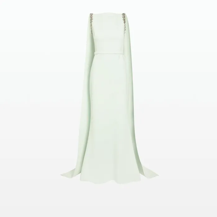Safiyaa Ginevra Spearmint Long Dress Women Dresses