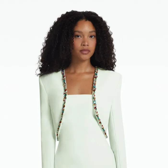Safiyaa Jana Spearmint Long Dress Women Dresses