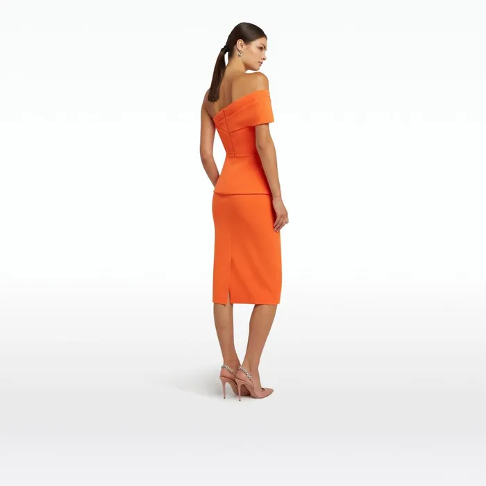 Safiyaa Jole Seville Midi Dress Women Dresses