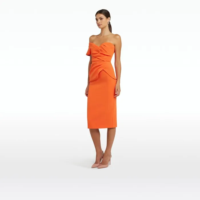 Safiyaa Jole Seville Midi Dress Women Dresses