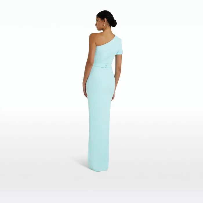 Safiyaa Kora Mint Long Dress Women Dresses