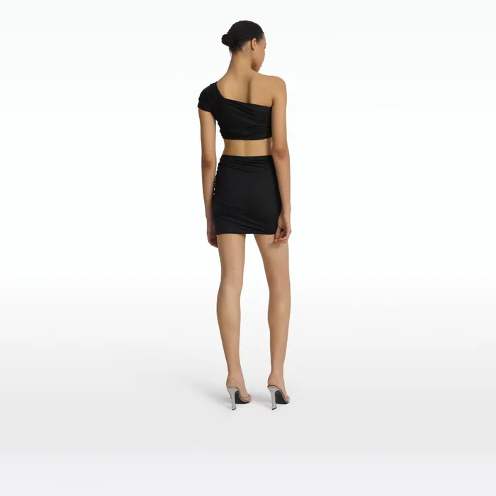 Safiyaa Shauna Black Swim Skirt Women Swimwear