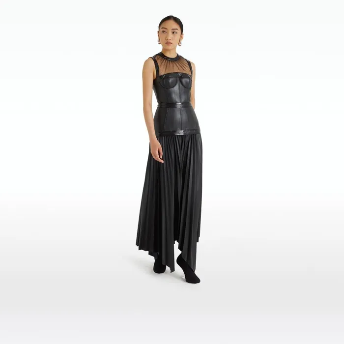 Safiyaa Shaya Black Top Women Tops