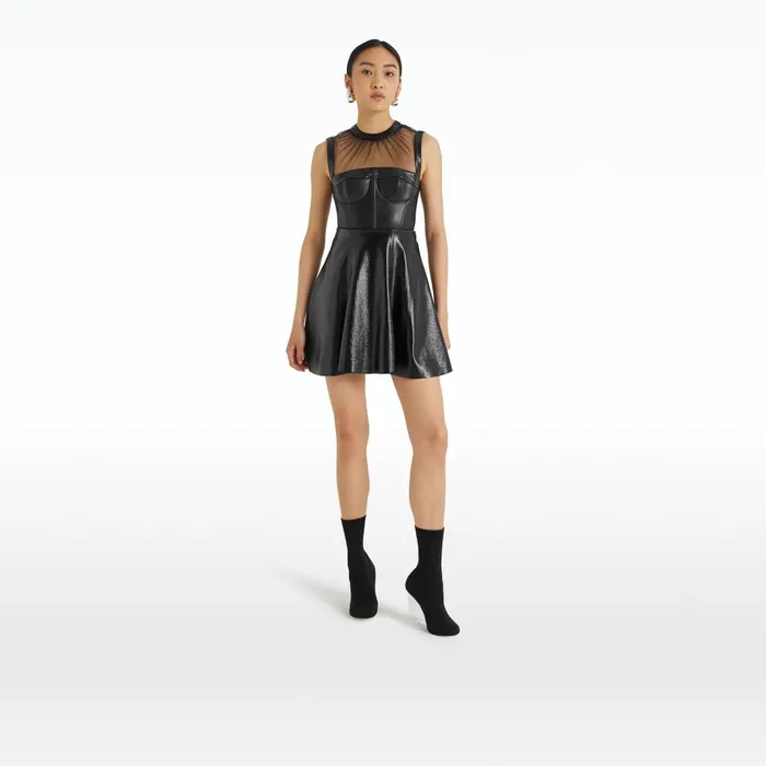 Safiyaa Shaya Black Top Women Tops