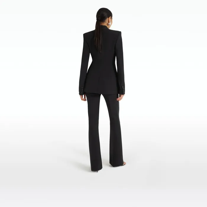 Safiyaa Wynnie Black Jacket Women Jackets and Coats