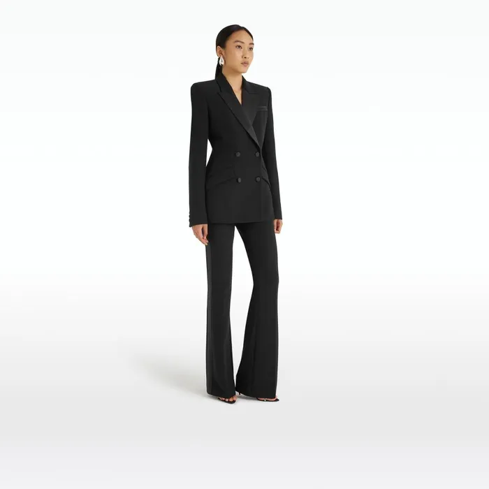 Safiyaa Wynnie Black Jacket Women Jackets and Coats