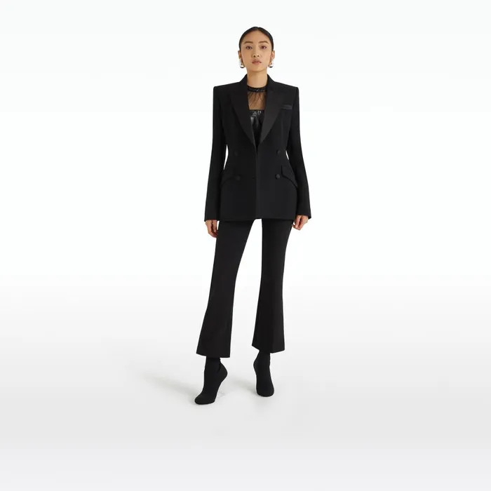 Safiyaa Wynnie Black Jacket Women Jackets and Coats