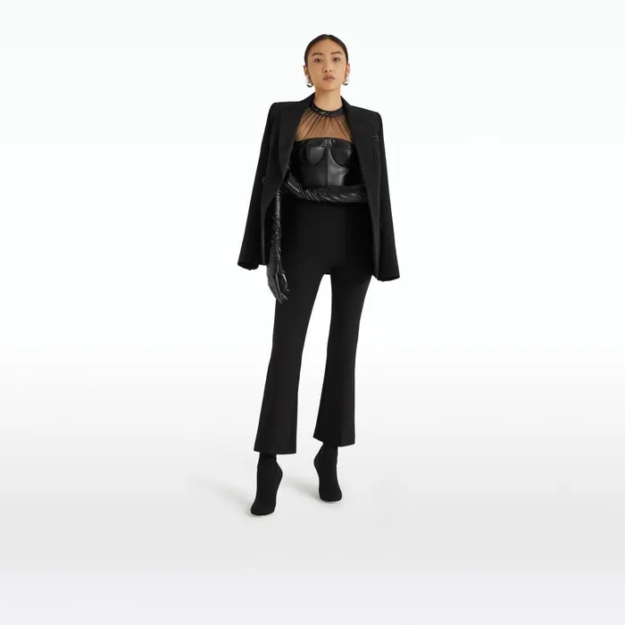 Safiyaa Wynnie Black Jacket Women Jackets and Coats