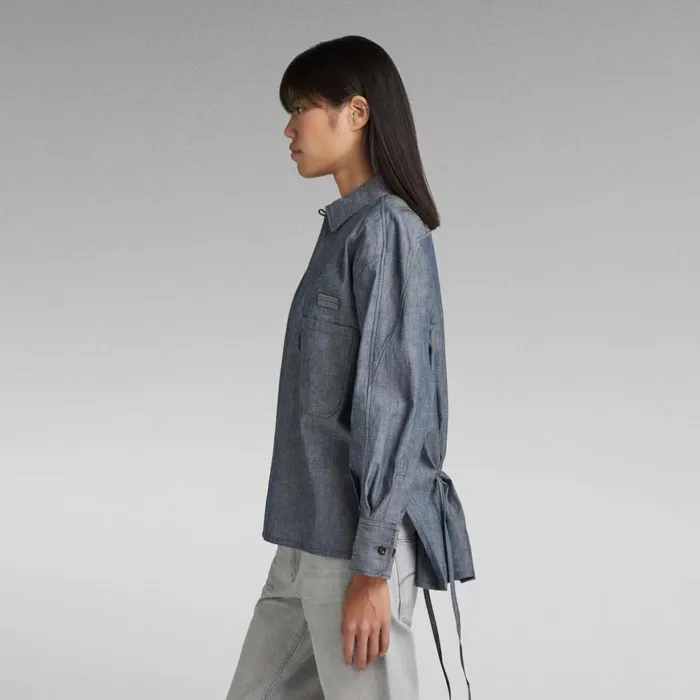 Shirts and Blouses Women GStar RAW Bowling Polo Raw Denim