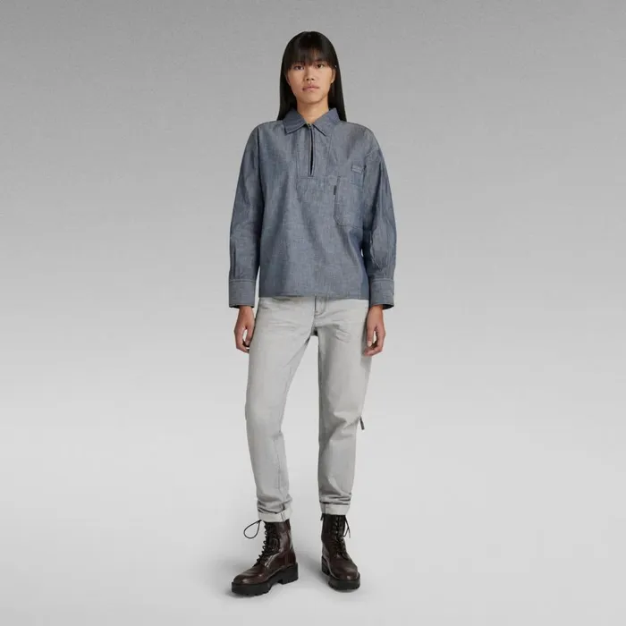 Shirts and Blouses Women GStar RAW Bowling Polo Raw Denim