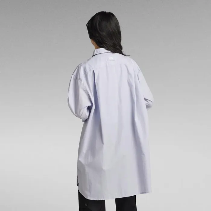 Shirts and Blouses Women GStar RAW Oversized Boyfriend Shirt Icelandic Blue