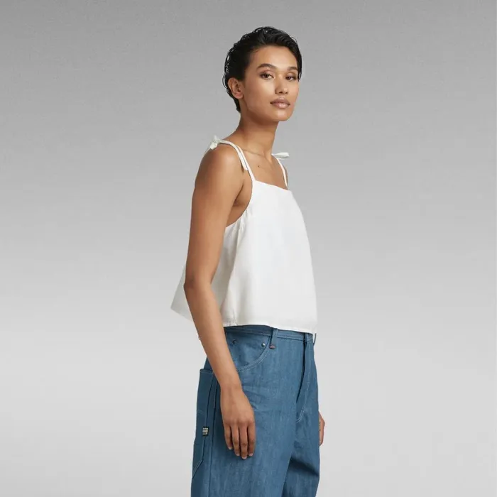 Shirts and Blouses Women GStar RAW Shirt Para Simple Tank White