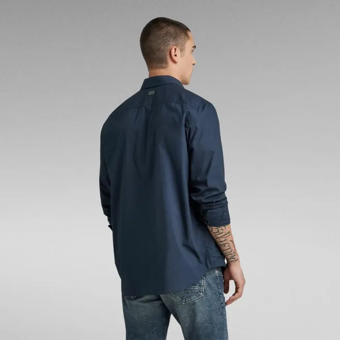Shirts Men GStar RAW Police Regular Shirt Salute