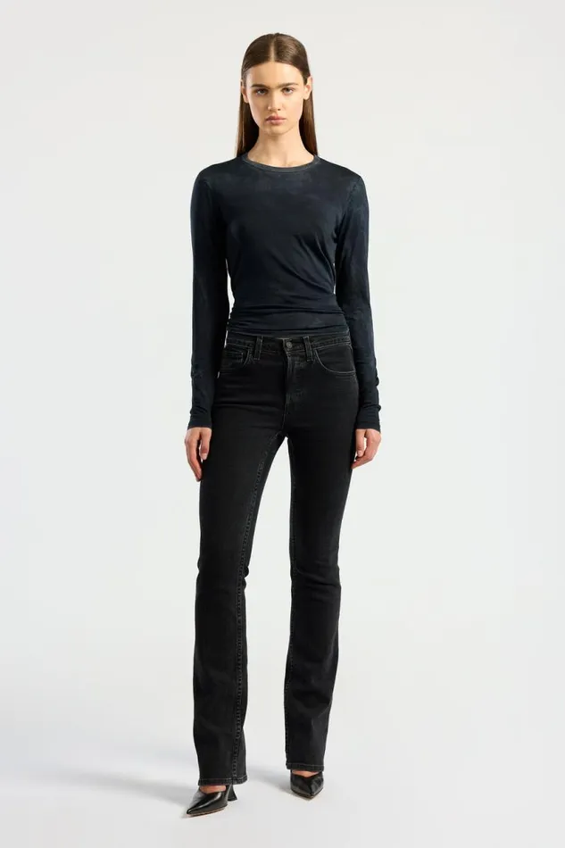 Shirts Women COTTON CITIZEN Standard Long Sleeve Shirt Vintage Black Shirts Women COTTON CITIZEN Standard Long Sleeve Shirt Vintage Black