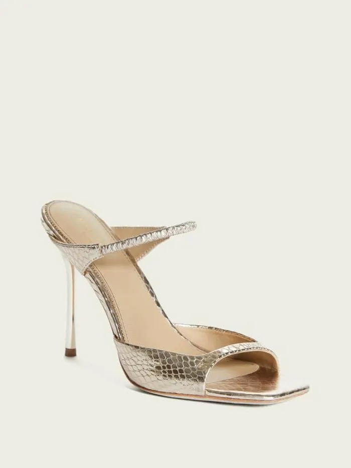 Shoes Women Marciano Brielle Satin Sandal Rose Gold