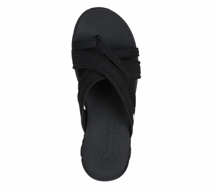 Skechers Flex Appeal 408211 Perfect 4 You Black Women Sandals Skechers Flex Appeal 408211 Perfect 4 You Black Women Sandals