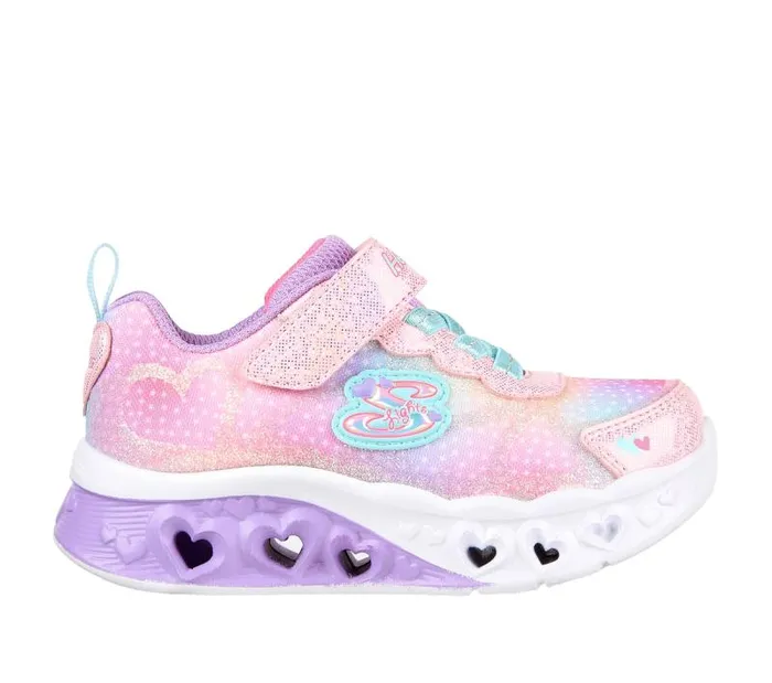 Skechers Flutter Heart Lights 8211 Simply Love Pink Multi Kids Athletic Shoes and Sneakers Skechers Flutter Heart Lights 8211 Simply Love Pink Multi Kids Athletic Shoes and Sneakers