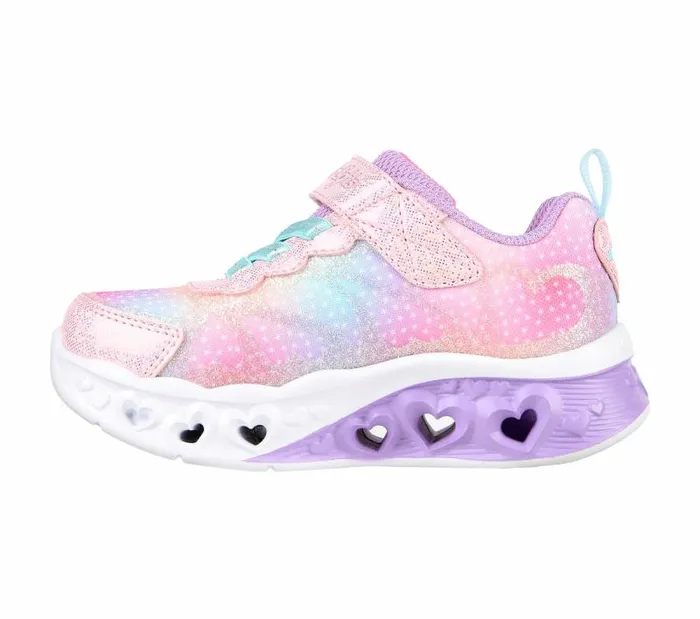 Skechers Flutter Heart Lights 8211 Simply Love Pink Multi Kids Athletic Shoes and Sneakers Skechers Flutter Heart Lights 8211 Simply Love Pink Multi Kids Athletic Shoes and Sneakers