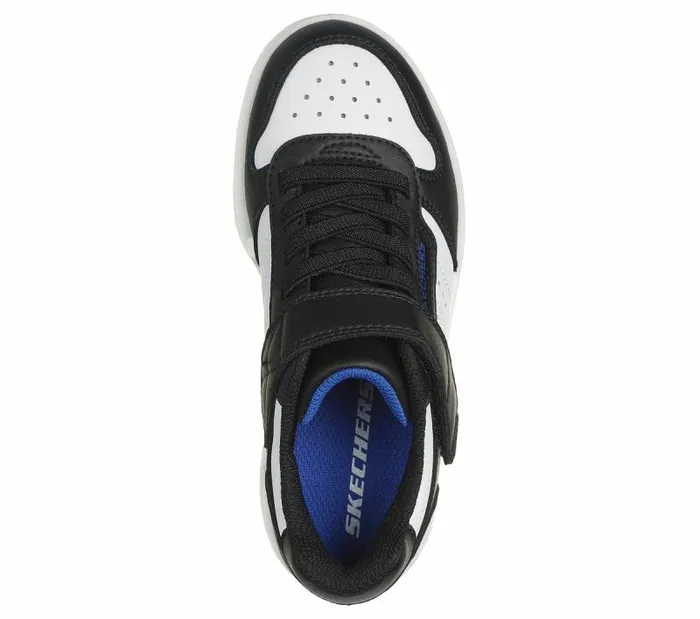 Skechers Quick Street Black White Kids Athletic Shoes and Sneakers Skechers Quick Street Black White Kids Athletic Shoes and Sneakers