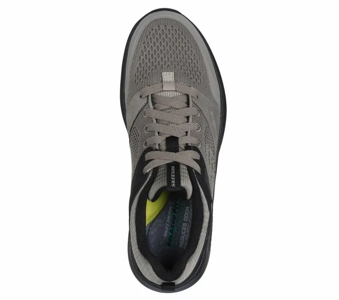 Skechers Relaxed Fit Parnell 8211 Laslo Taupe Black Men Casual Sneakers Skechers Relaxed Fit Parnell 8211 Laslo Taupe Black Men Casual Sneakers