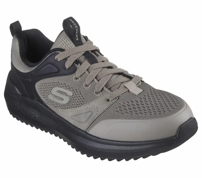 Skechers Relaxed Fit Parnell 8211 Laslo Taupe Black Men Casual Sneakers Skechers Relaxed Fit Parnell 8211 Laslo Taupe Black Men Casual Sneakers