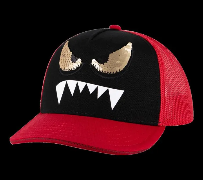 Skechers Skechers Monster Eyes Trucker Hat Red WomenMen Hats Skechers Skechers Monster Eyes Trucker Hat Red WomenMen Hats