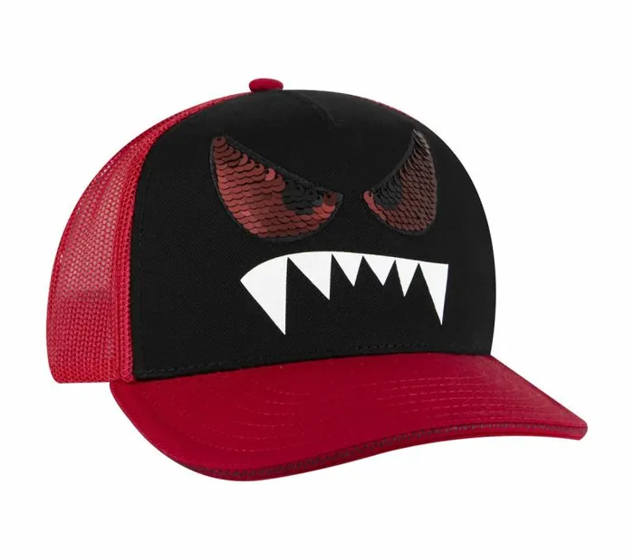 Skechers Skechers Monster Eyes Trucker Hat Red WomenMen Hats Skechers Skechers Monster Eyes Trucker Hat Red WomenMen Hats