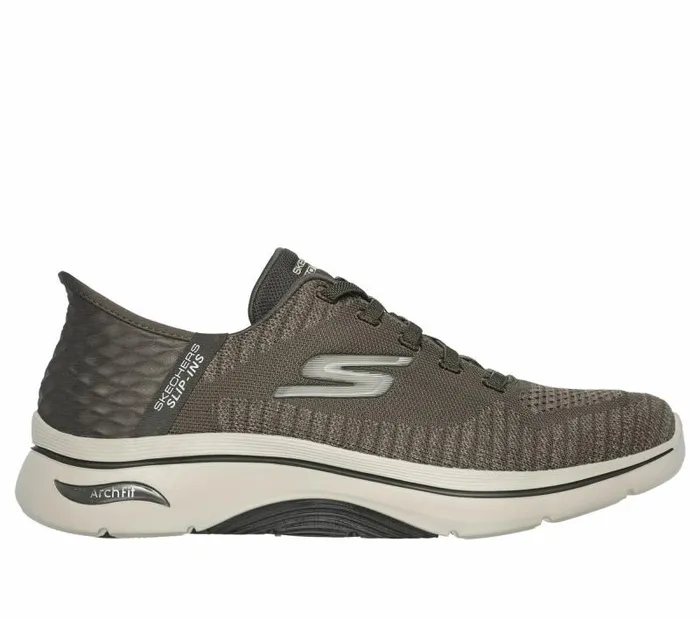 Skechers Skechers Slipins Arch Fit 20 8211 Grand Select 2 Taupe Men Athletic Sneakers