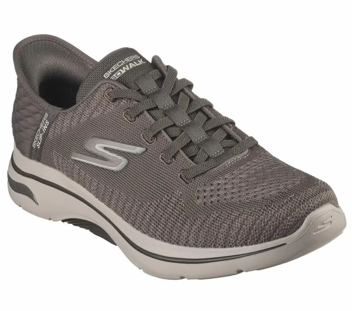 Skechers Skechers Slipins Arch Fit 20 8211 Grand Select 2 Taupe Men Athletic Sneakers