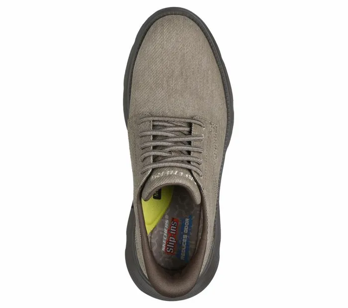 Skechers Skechers Slipins Garza 8211 Clive Sand Men Casual Sneakers