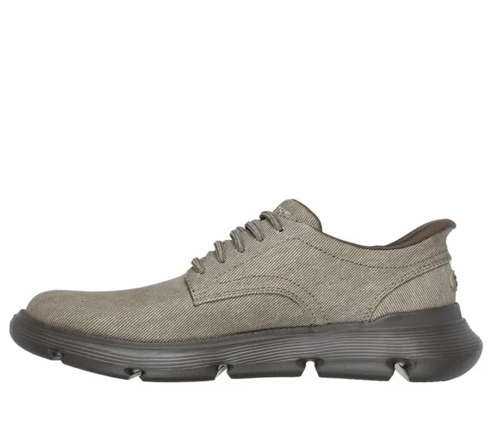 Skechers Skechers Slipins Garza 8211 Clive Sand Men Casual Sneakers