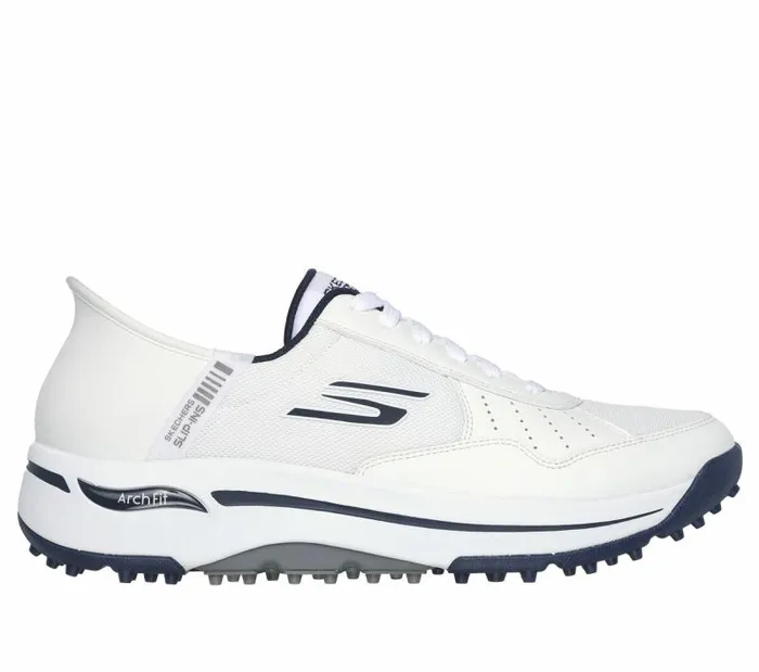Skechers Skechers Slipins GO GOLF Arch Fit 8211 Line Up White Navy Men Hands Free Slipins Skechers Skechers Slipins GO GOLF Arch Fit 8211 Line Up White Navy Men Hands Free Slipins