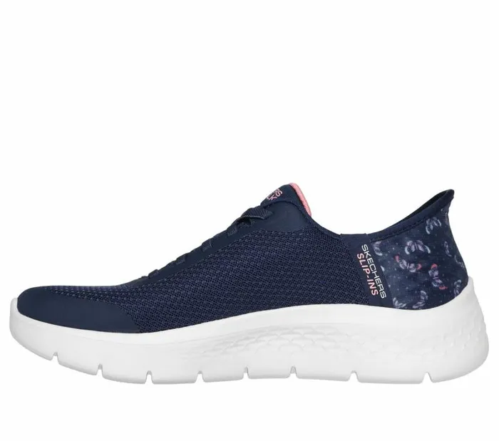 Skechers Skechers Slipins GO WALK Flex 8211 Eva Navy Pink Women Athletic Sneakers