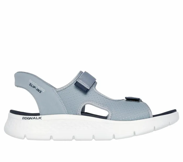 Skechers Skechers Slipins GO WALK Flex SD 8211 Easy Entry Gray Navy Men Hands Free Slipins Skechers Skechers Slipins GO WALK Flex SD 8211 Easy Entry Gray Navy Men Hands Free Slipins
