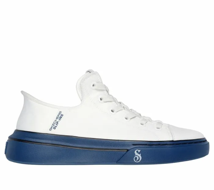 Skechers Skechers Slipins Snoop One 8211 OG Tela White Navy Men Casual Sneakers