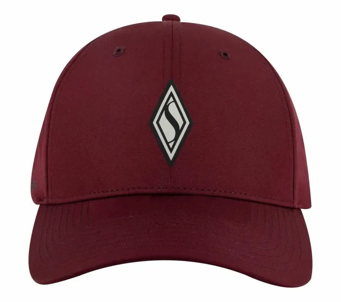 Skechers SKECHWEAVE Diamond Snapback Hat Dark Brown WomenMen Hats Skechers SKECHWEAVE Diamond Snapback Hat Dark Brown WomenMen Hats