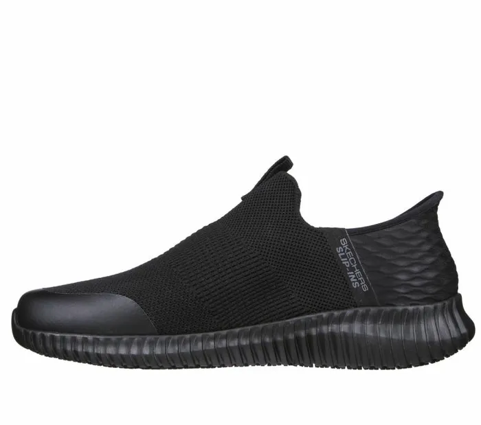 Skechers SlipIns Work Cessnock 8211 RylindSR Black Men Hands Free Slipins