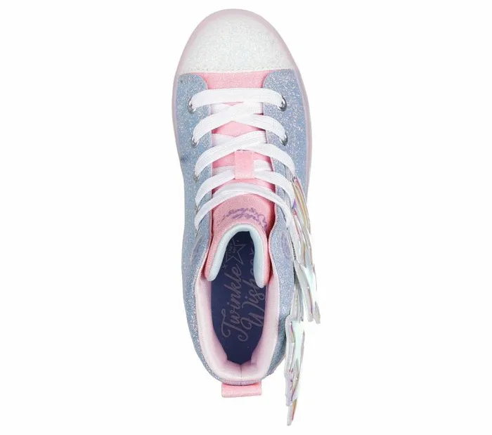 Skechers TwiLites 20 8211 Magical Wish Lavender Pink Kids Athletic Shoes and Sneakers