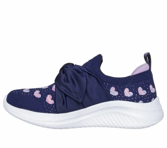 Skechers Ultra Flex 308211 Love Quilt Navy Multi Kids Slipons Skechers Ultra Flex 308211 Love Quilt Navy Multi Kids Slipons