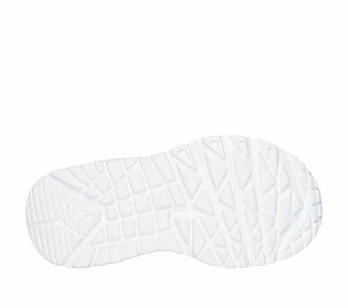 Skechers Uno Lite 8211 Echo Surge Black White Kids Athletic Shoes and Sneakers