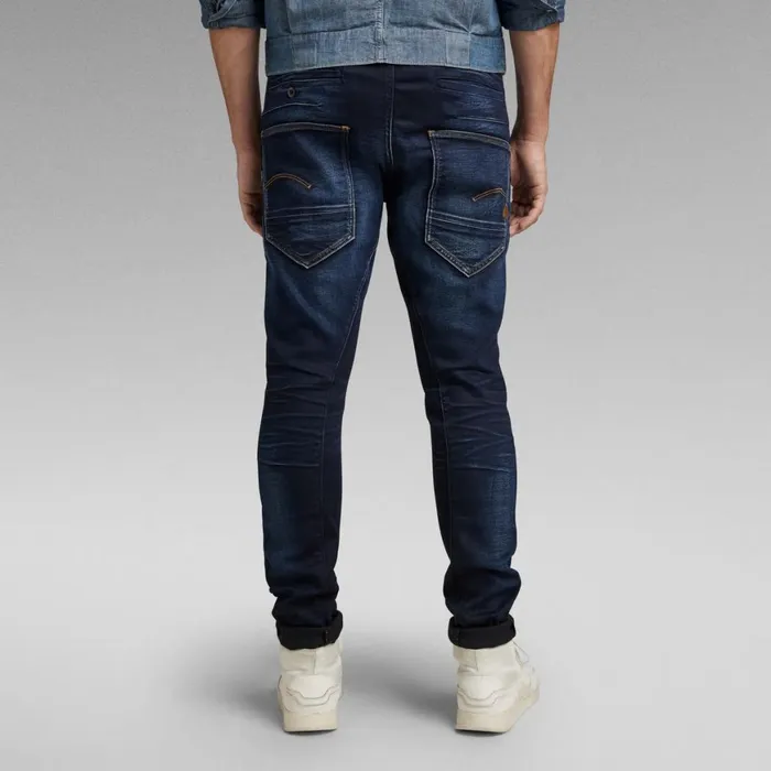 Skinny Men GStar RAW DStaq 3D Slim Jeans Medium Aged