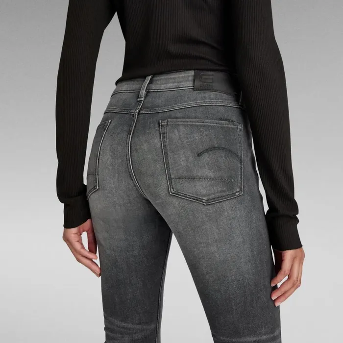 Skinny Women GStar RAW 3301 Mid Skinny Ankle Jeans Vintage Basalt