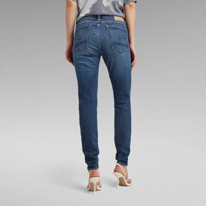 Skinny Women GStar RAW Lhana Skinny Jeans Worn In Himalayan Blue
