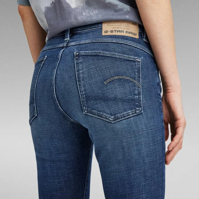 Skinny Women GStar RAW Lhana Skinny Jeans Worn In Himalayan Blue