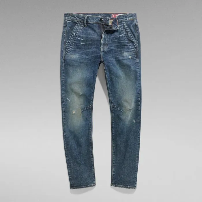 Slim Men GStar RAW Premium Kairori 3D Slim Jeans Antique Tennessee Destroyed