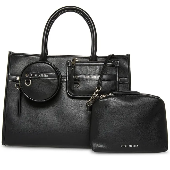 Steve Madden Bchord Black Womens Shoulder Bags